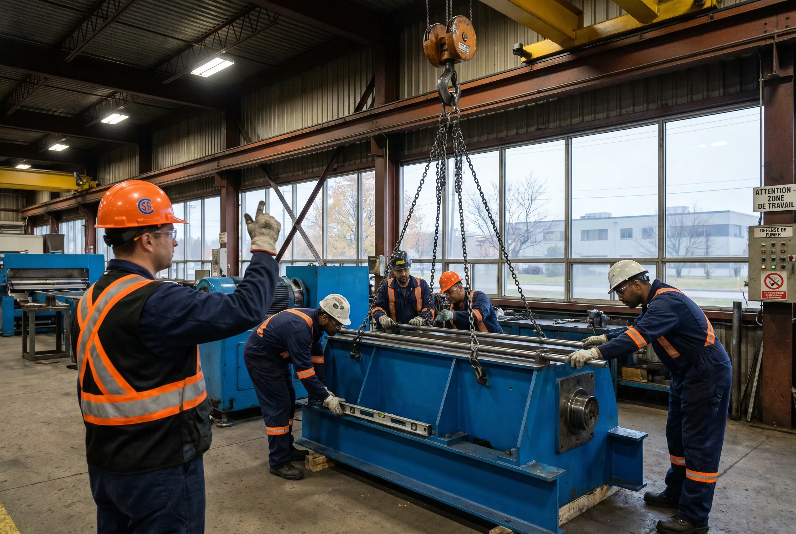 Machinery installation — AMNC