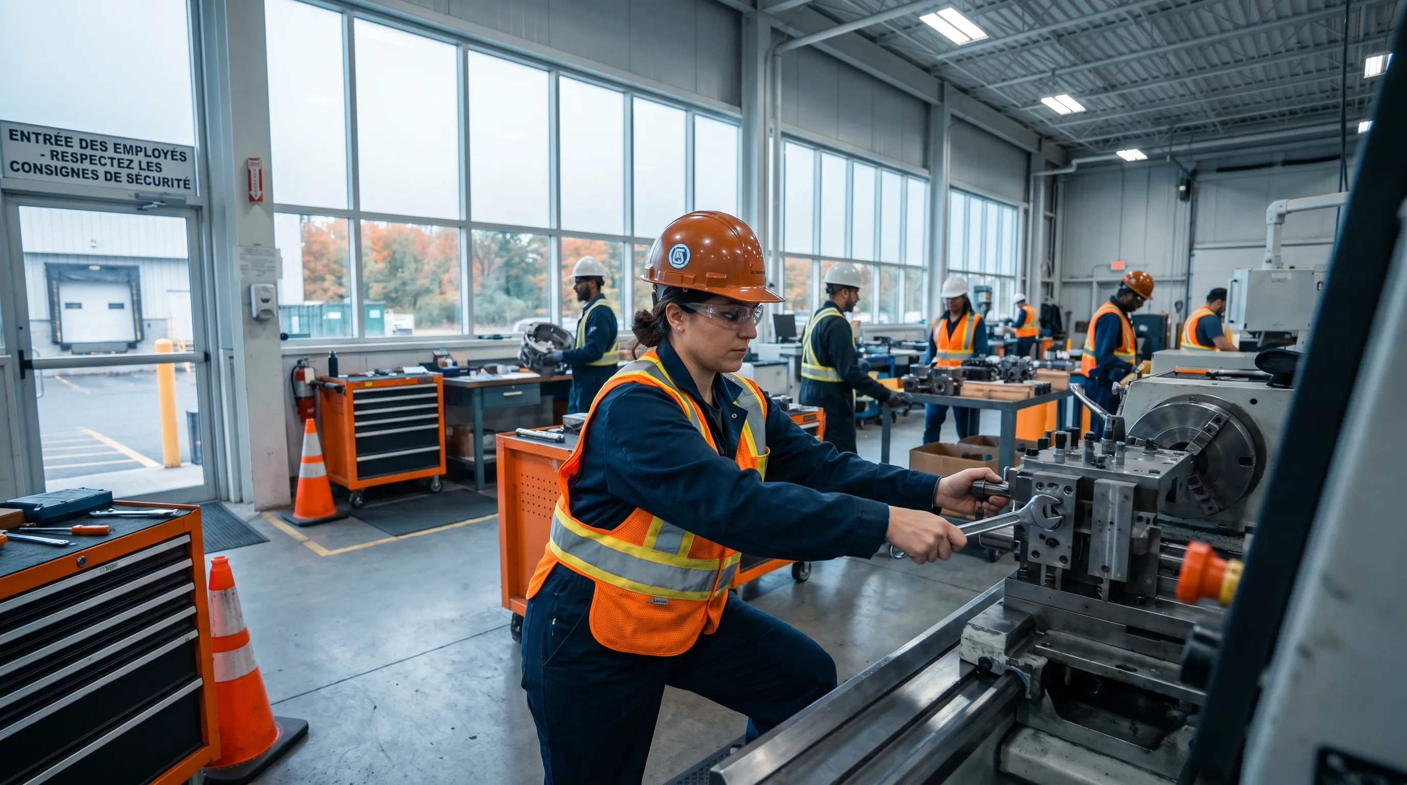 AMNC industrial mechanics services in Brossard
