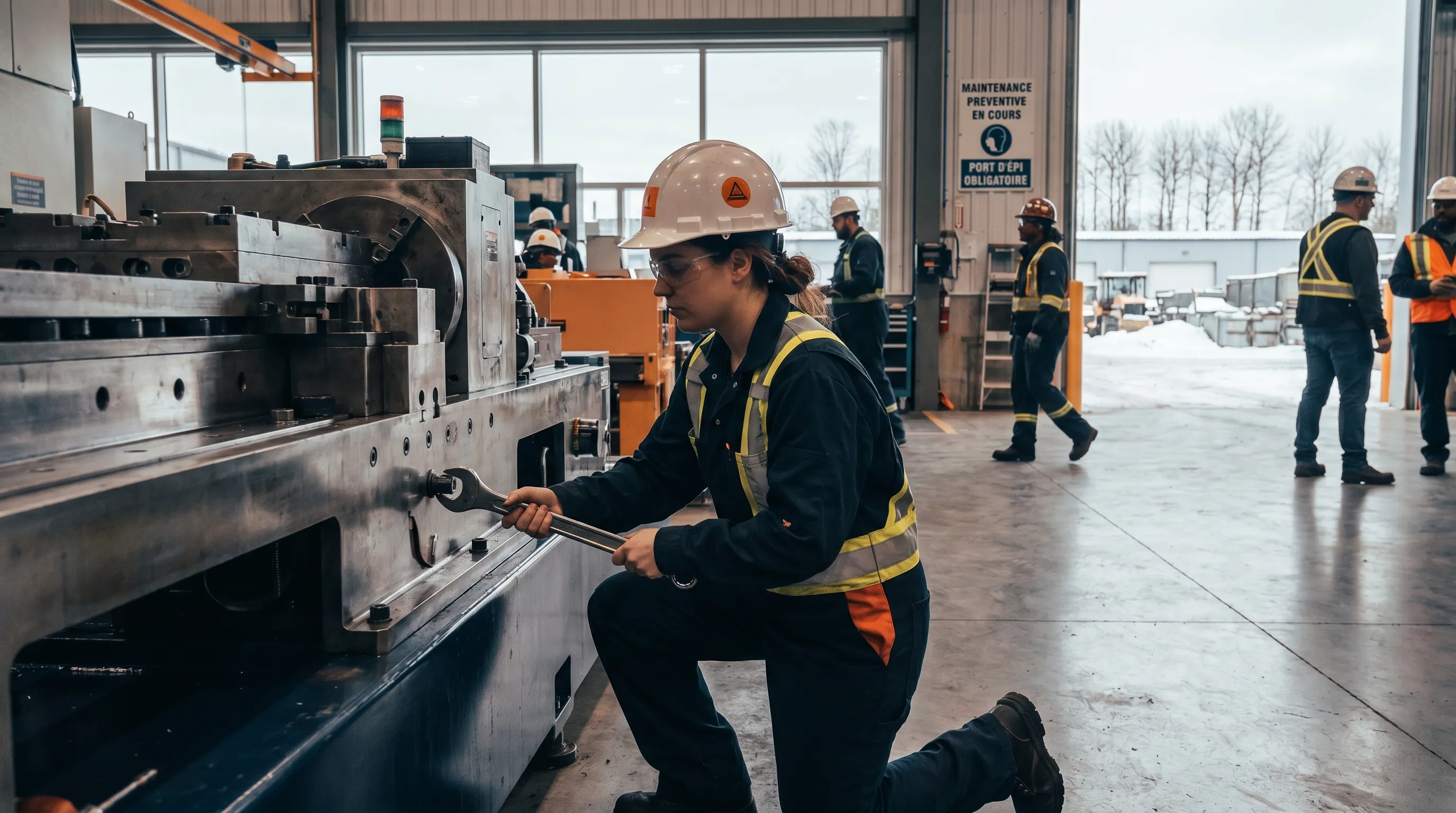 Services de mécanique industrielle d'AMNC à Québec