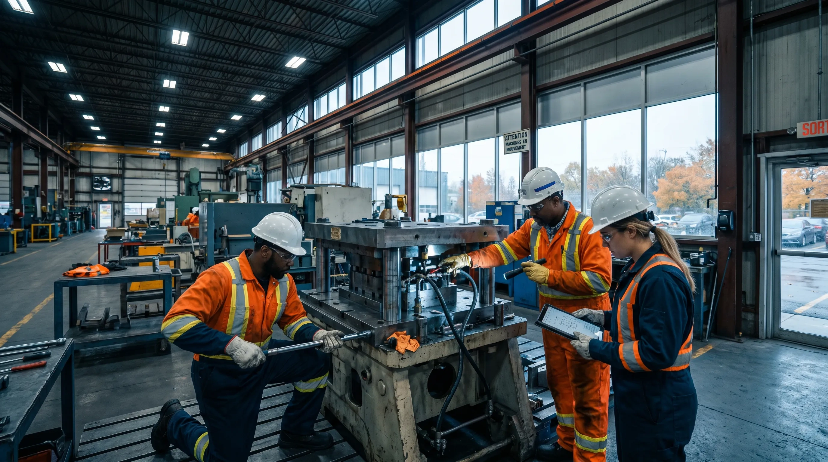 Services de mécanique industrielle d'AMNC à Repentigny