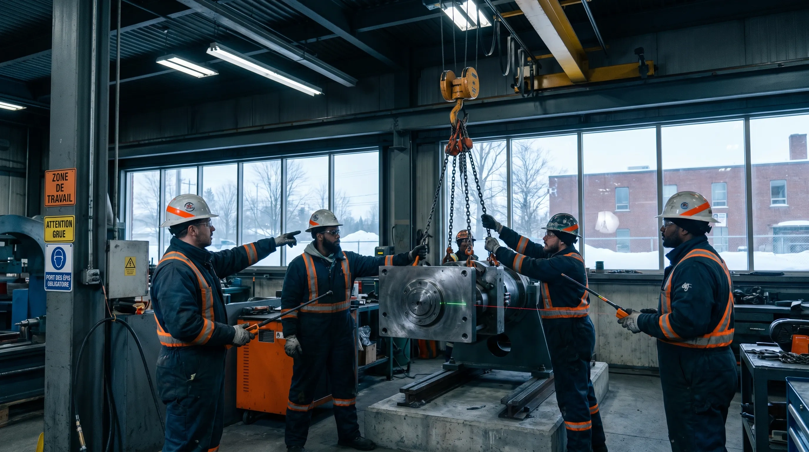 Services de mécanique industrielle d'AMNC à Terrebonne
